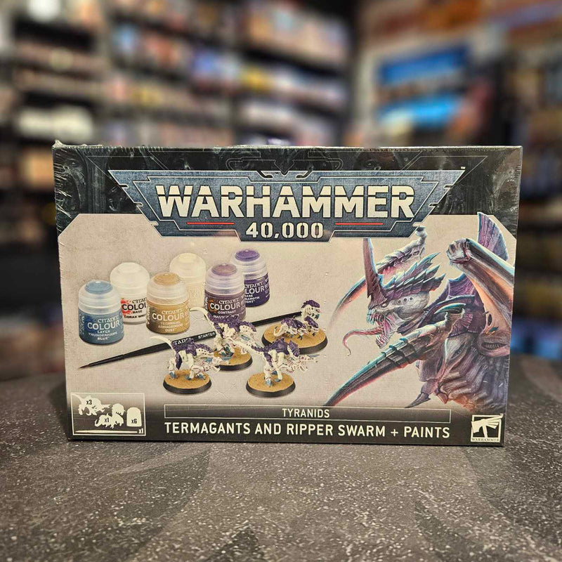 Termagants and Ripper Swarm - Warhammer 40,000 Paints + Tools Set