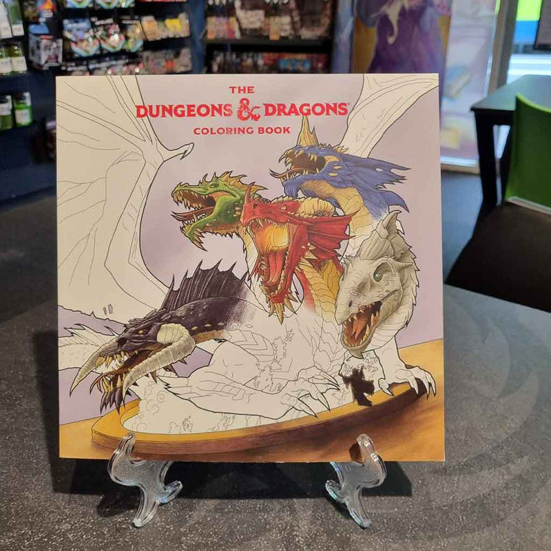 The Dungeons & Dragons Coloring Book | 80 Adventurous Line Drawings