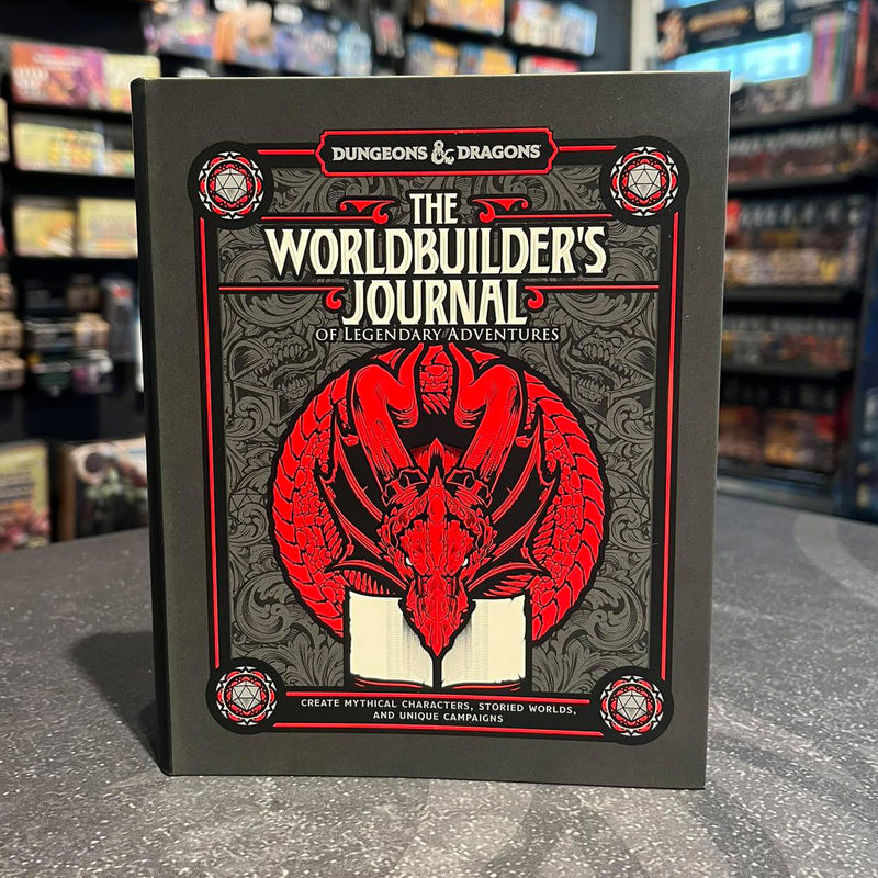 D&D The Worldbuilder's Journal of Legendary Adventures