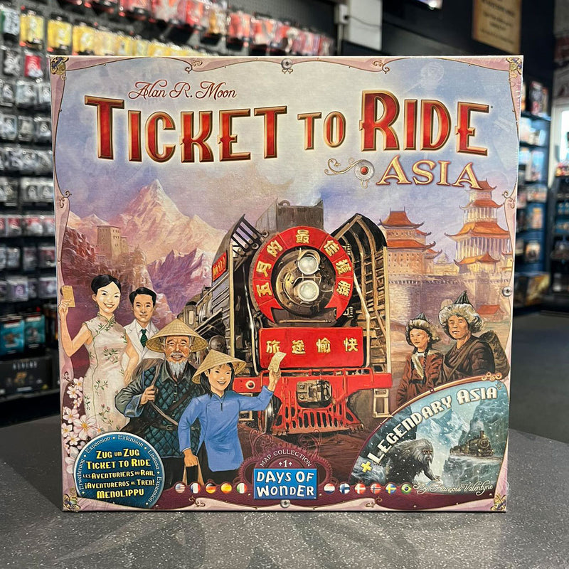 Ticket to Ride Asia & Legendary Asia