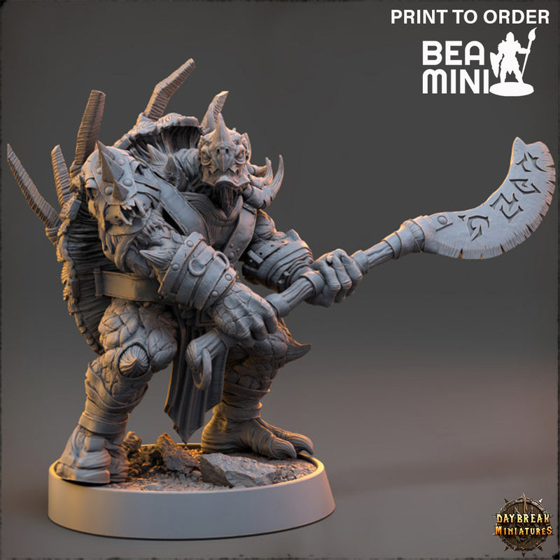 Tormic - The Praetorians of Shield Island | BeaMini Print to Order Miniatures