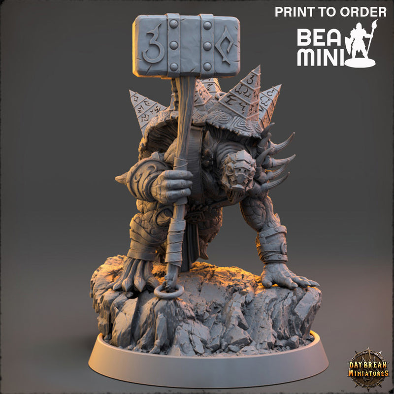 Trannu - The Praetorians of Shield Island | BeaMini Print to Order Miniatures