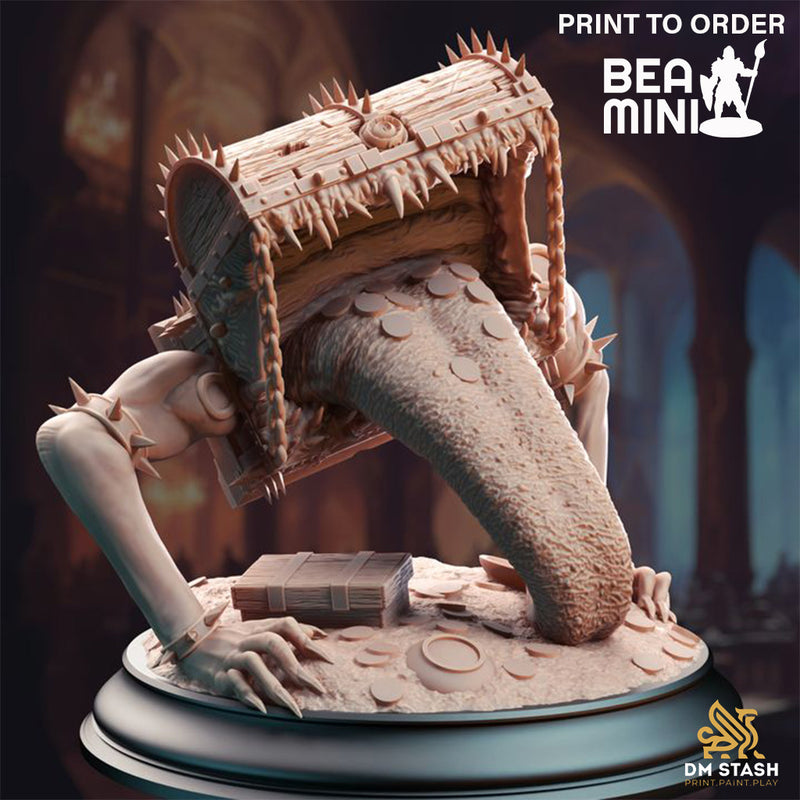 Treasure Mimic | BeaMini Print to Order Miniatures