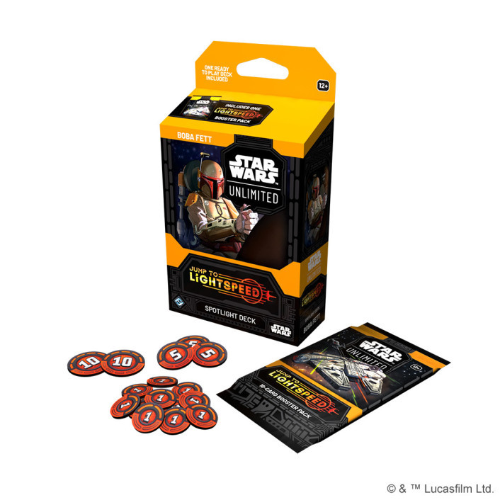 Star Wars Unlimited TCG - Jump to Lightspeed Spotlight Deck - Boba Fett