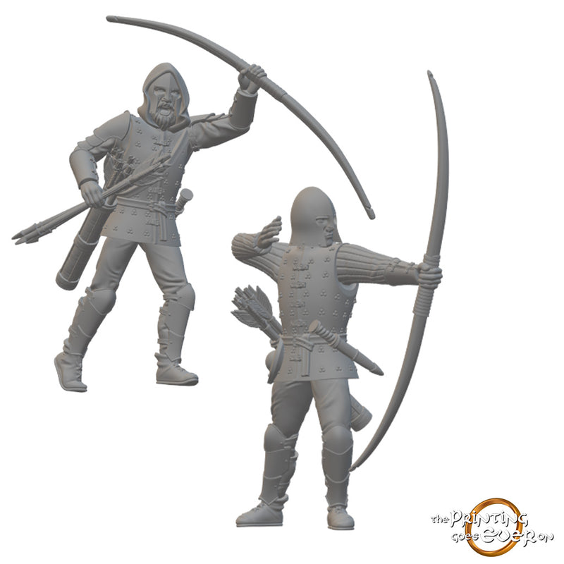 Vale Marksmen | BeaMini Unpainted RPG Miniatures