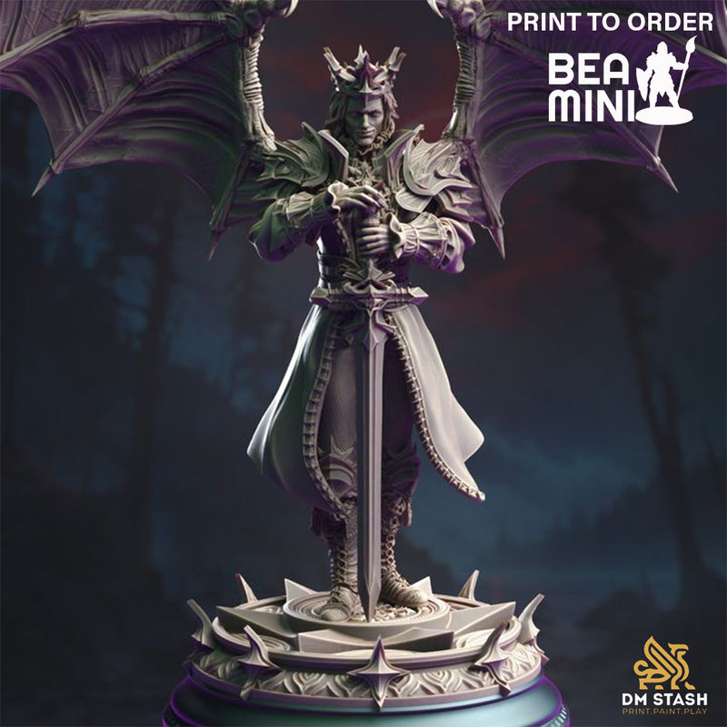 Vampire Lord - Arthur Belfrie | BeaMini Print to Order Miniatures