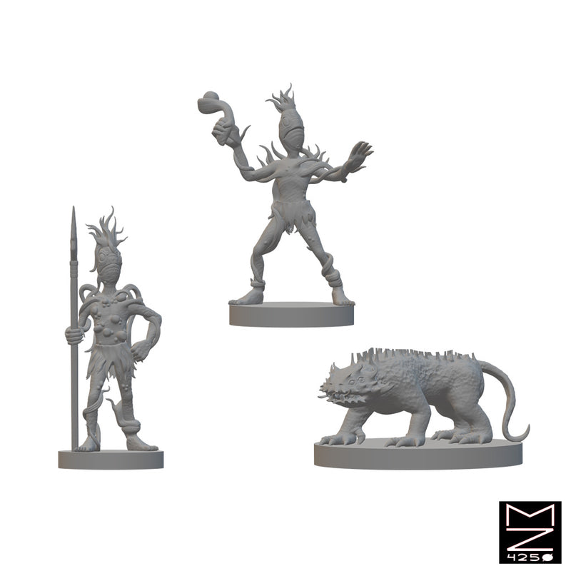 Vegepygmies | BeaMini Unpainted RPG Miniatures