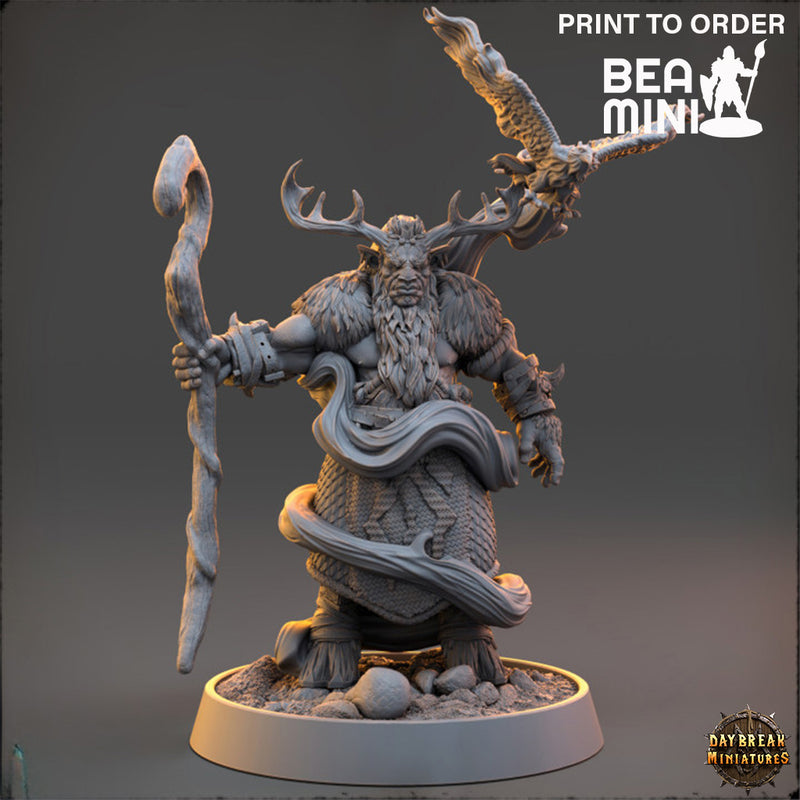 Vunduu - Watcher of the Skies | BeaMini Print to Order Miniatures