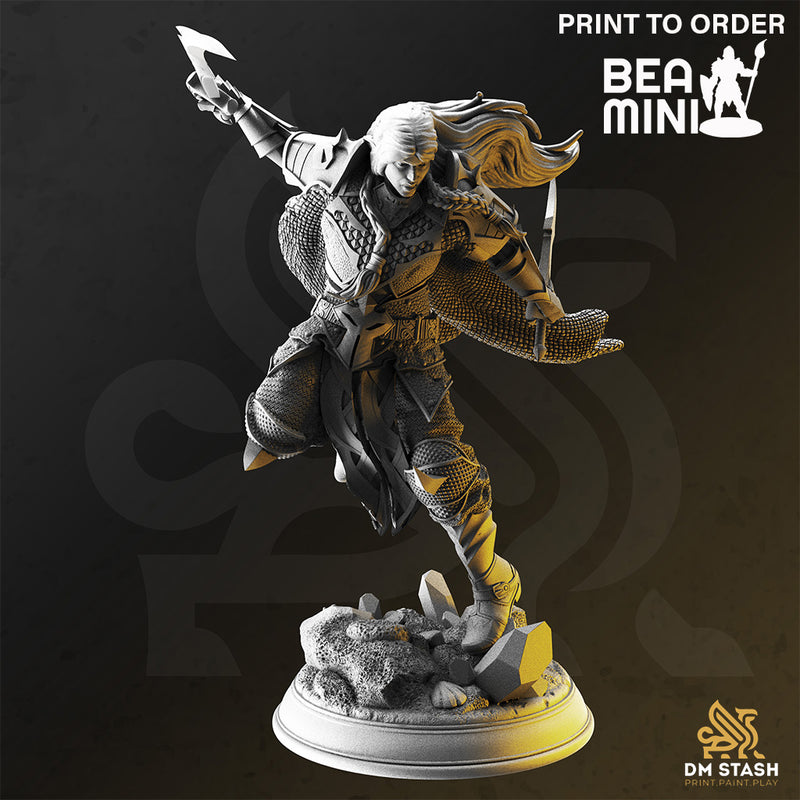 Xandir Nvata - Ranger | BeaMini Print to Order Miniatures