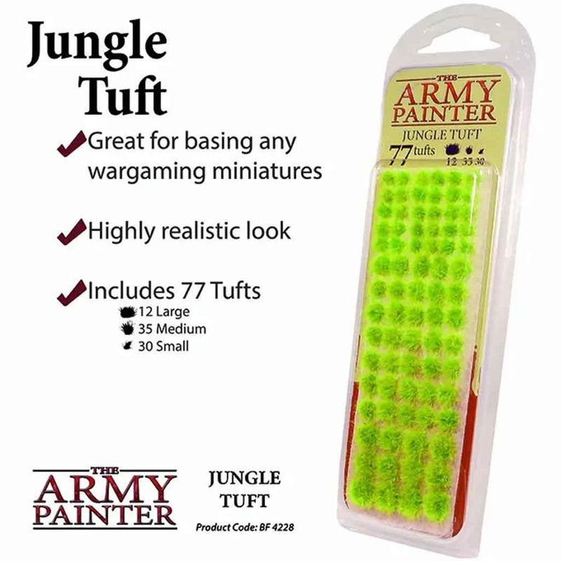 Army Painter Basing Tufts - Jungle Green