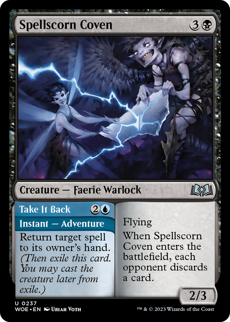 Spellscorn Coven // Take It Back [Wilds of Eldraine]