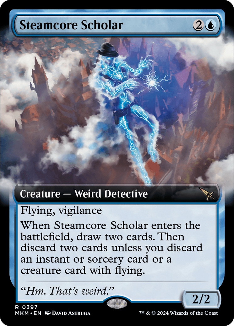 Steamcore Scholar (Extended Art) [Murders at Karlov Manor]