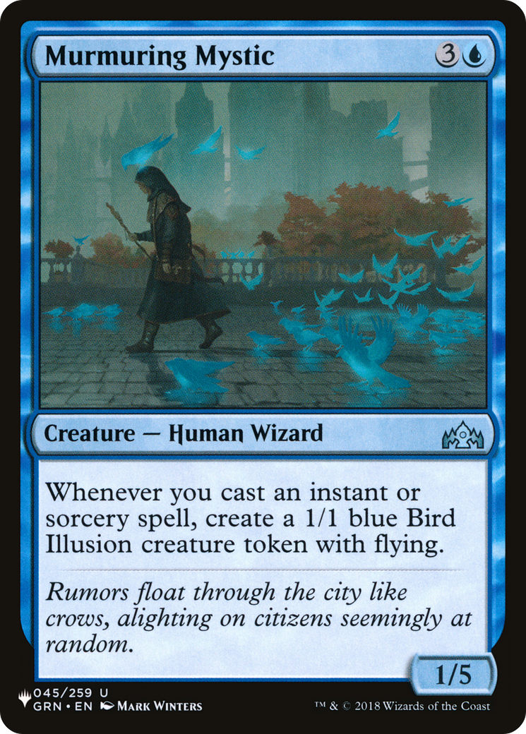 Murmuring Mystic [The List]