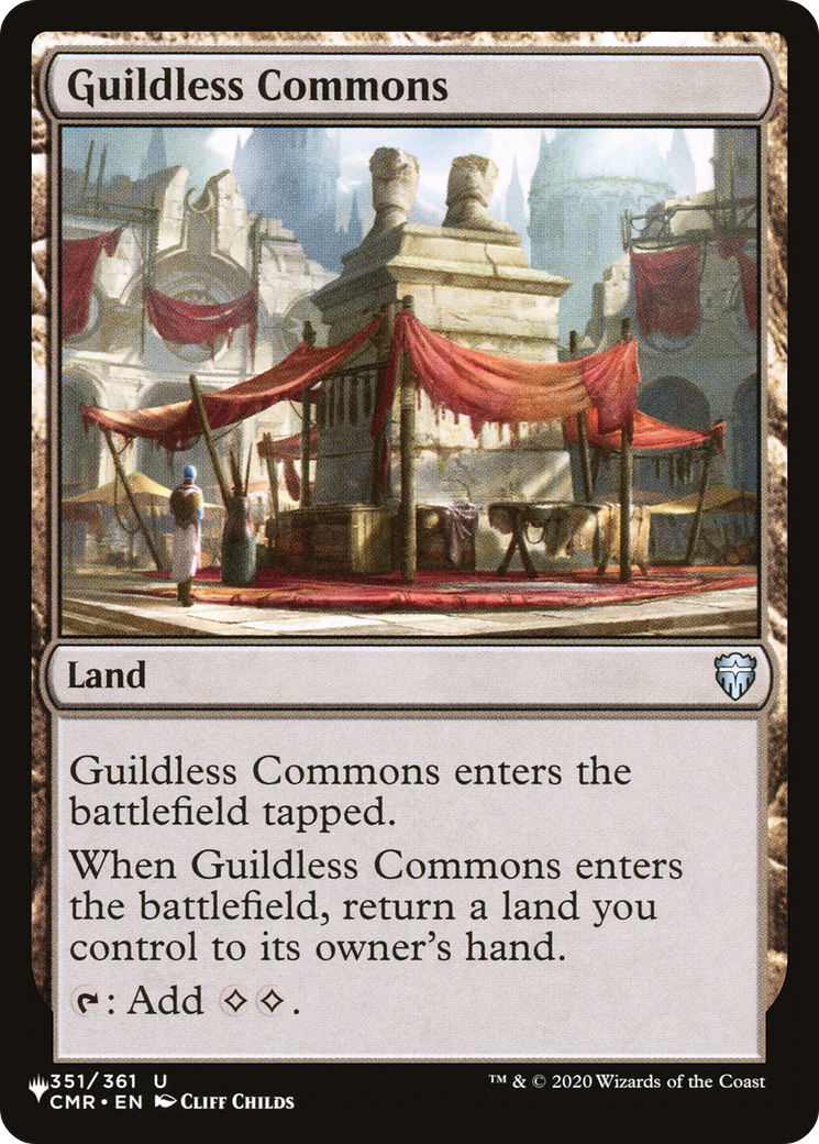 Guildless Commons [The List]