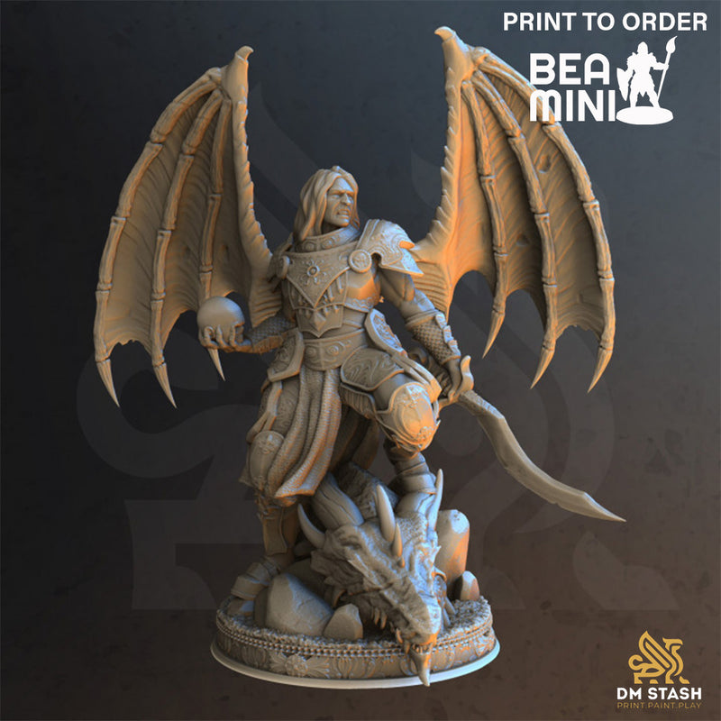 Master of Soundless Wings – Etherian | BeaMini Print to Order Miniatures