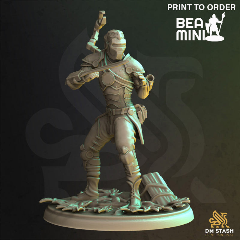 Artificer Commando - Henry | BeaMini Print to Order Miniatures