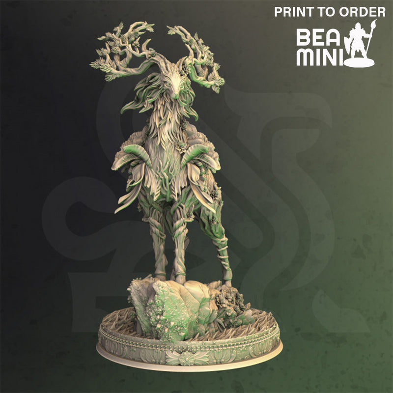 Gentle Forest Spirit - Gwynevel | BeaMini Print to Order Miniatures