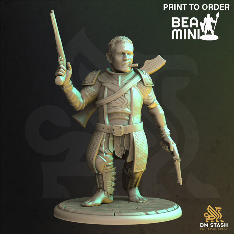 Halfling Ranger - Swifty | BeaMini Print to Order Miniatures