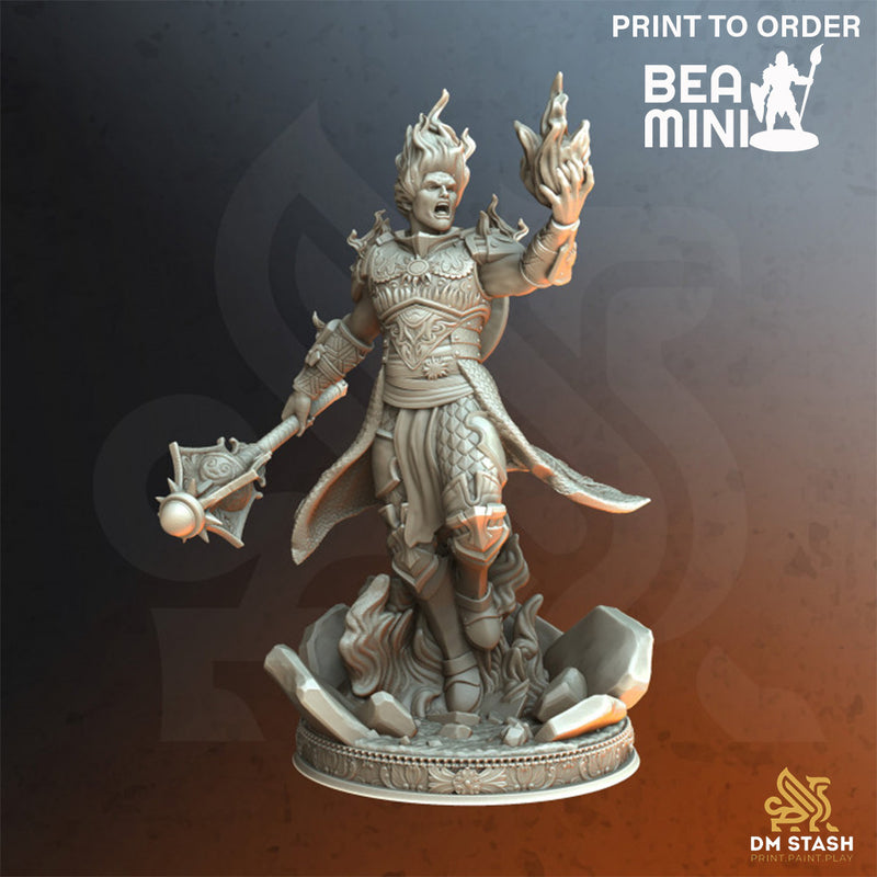 Suraci The Cleric | BeaMini Print to Order Miniatures