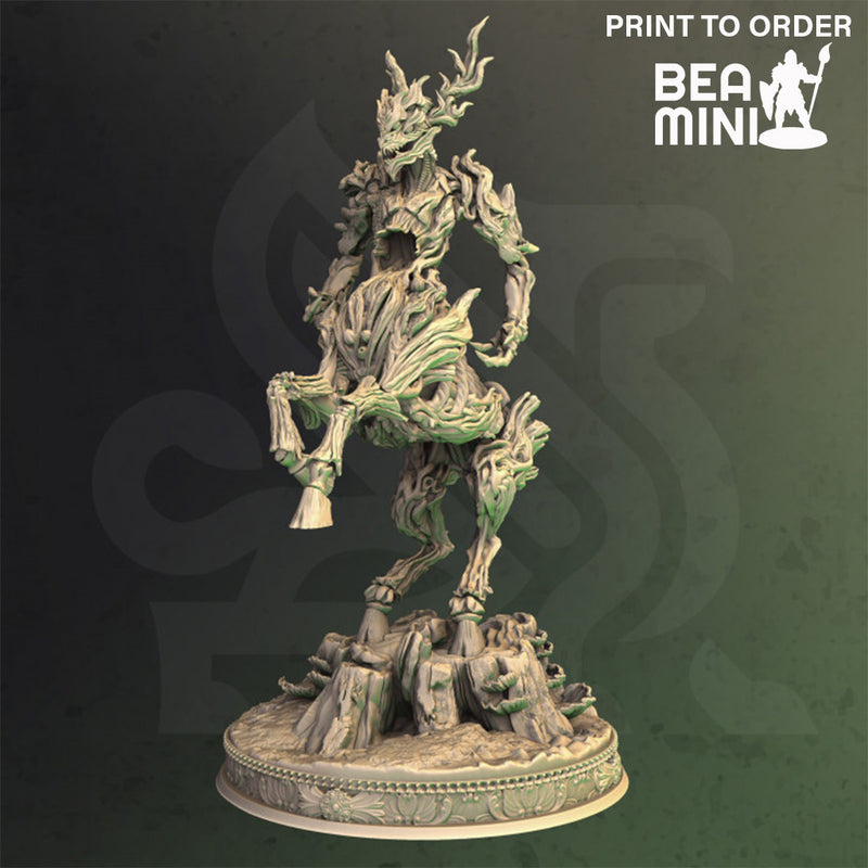 Angered Forest Spirit - Melwyn | BeaMini Print to Order Miniatures