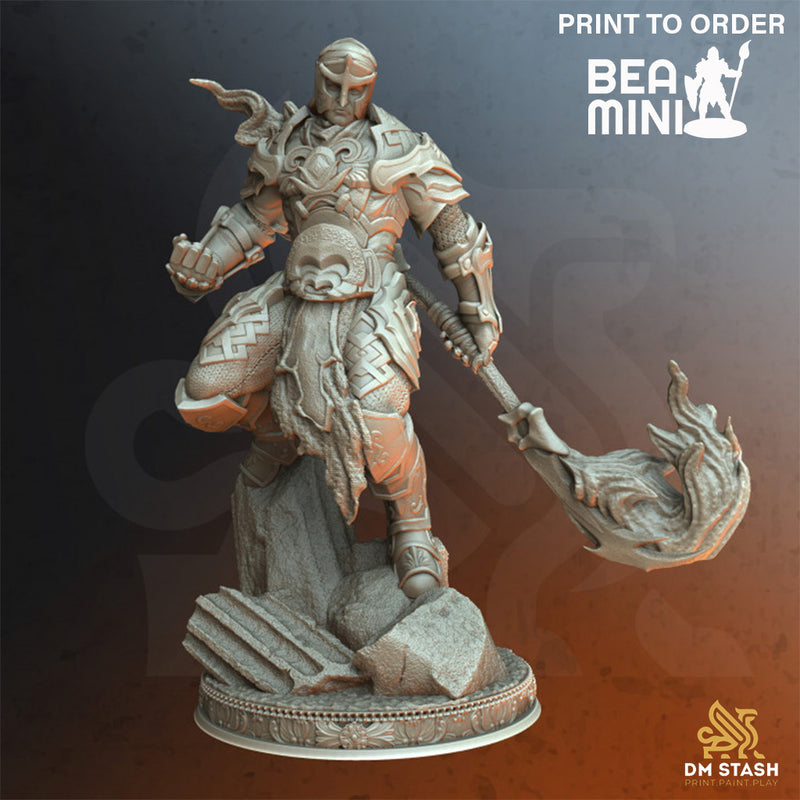 Keydrin the Eldritch Knight | BeaMini Print to Order Miniatures