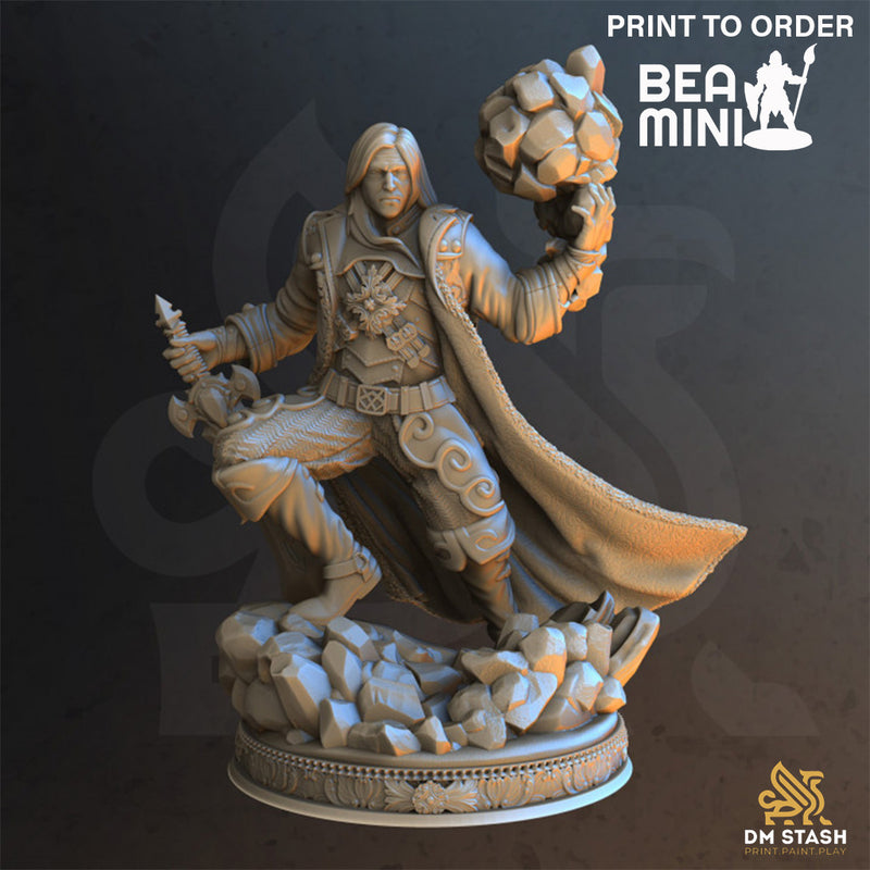 Dorian the Wizard | BeaMini Print to Order Miniatures