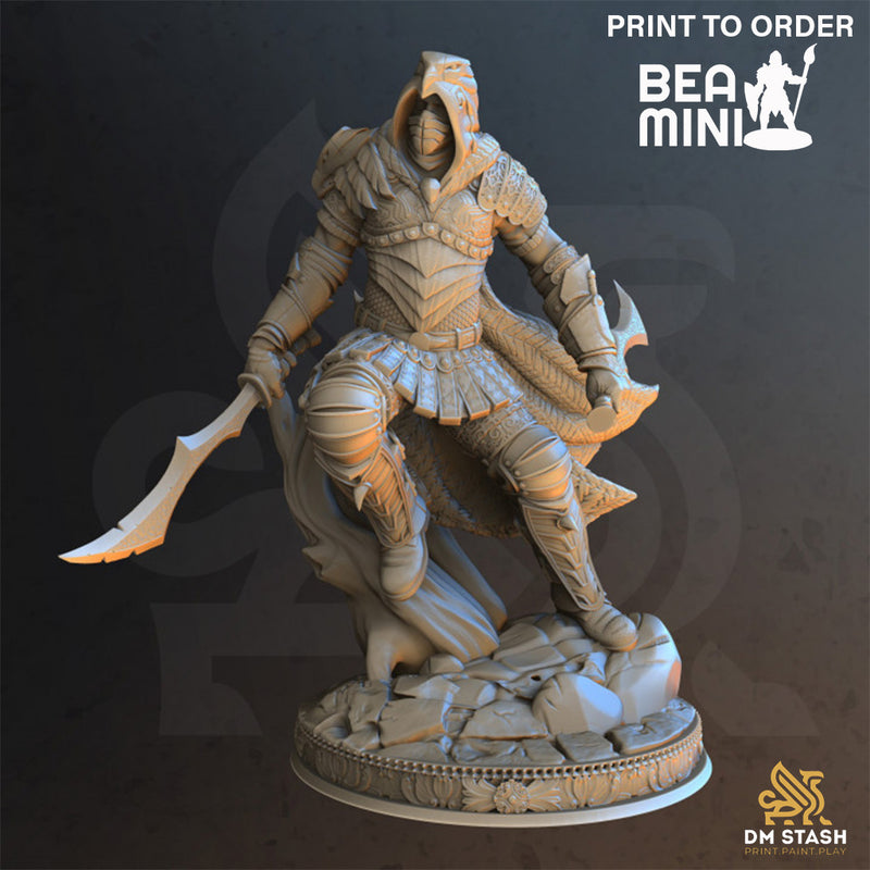 Serran the Rogue | BeaMini Print to Order Miniatures