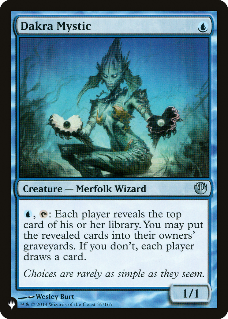 Dakra Mystic [The List]