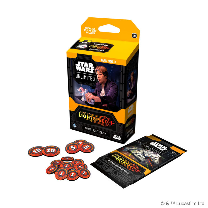 Star Wars Unlimited TCG - Jump to Lightspeed Spotlight Deck - Han Solo