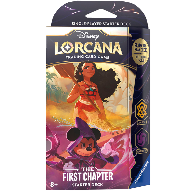 Disney Lorcana The First Chapter - Starter Deck (Amber & Amethyst)