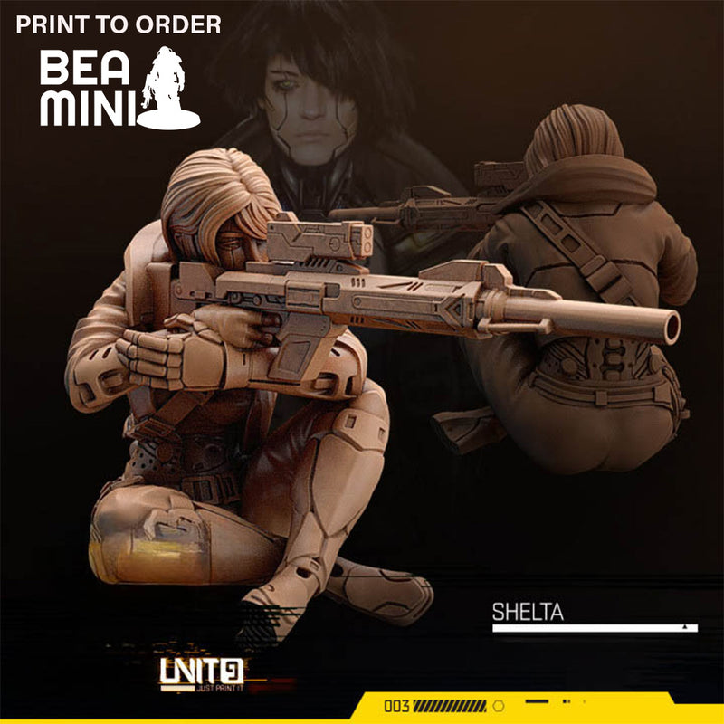 Shelta | BeaMini Print to Order Miniatures