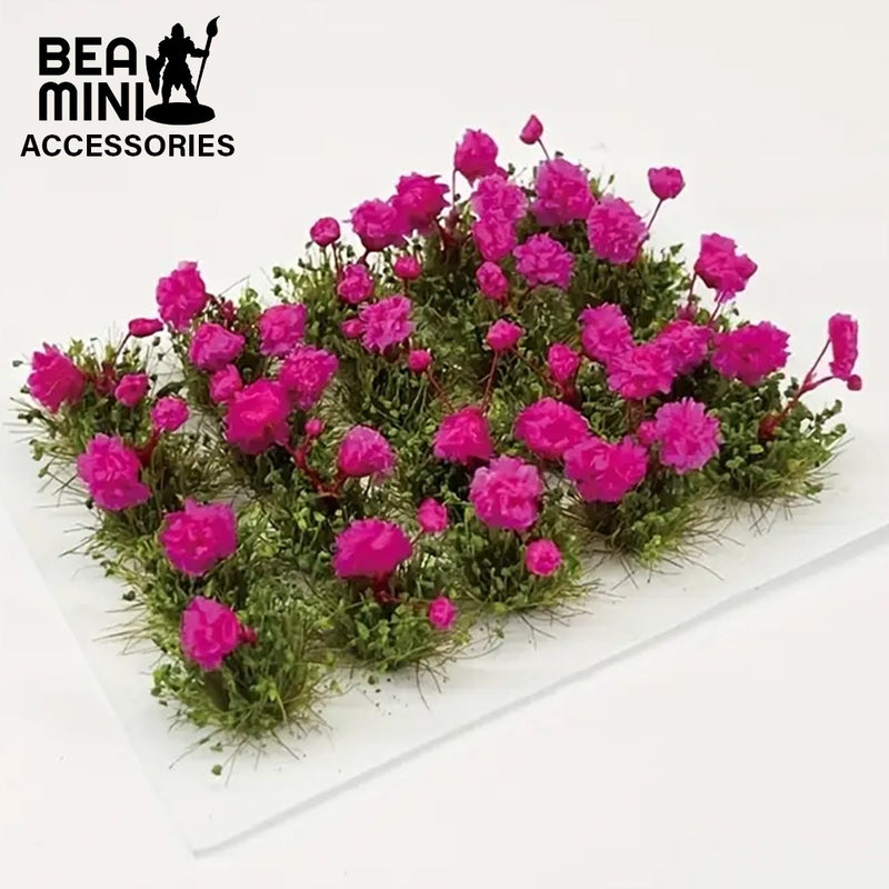 Bea Mini Basing Tufts - Rose Flowers 20 Tuft Pack