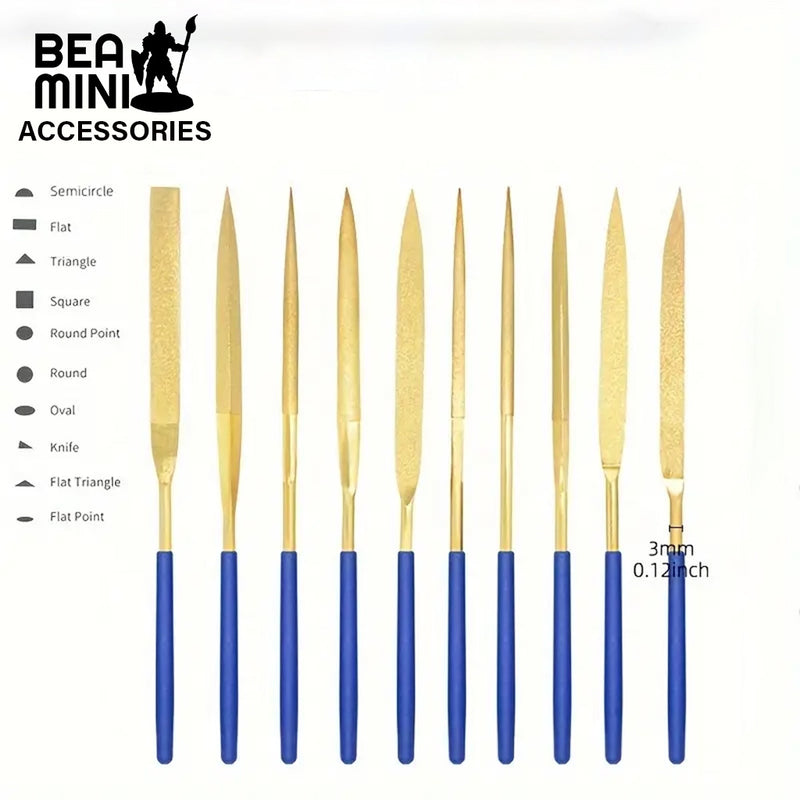 Bea Mini Accessories: Tools - Diamond Needle File Set