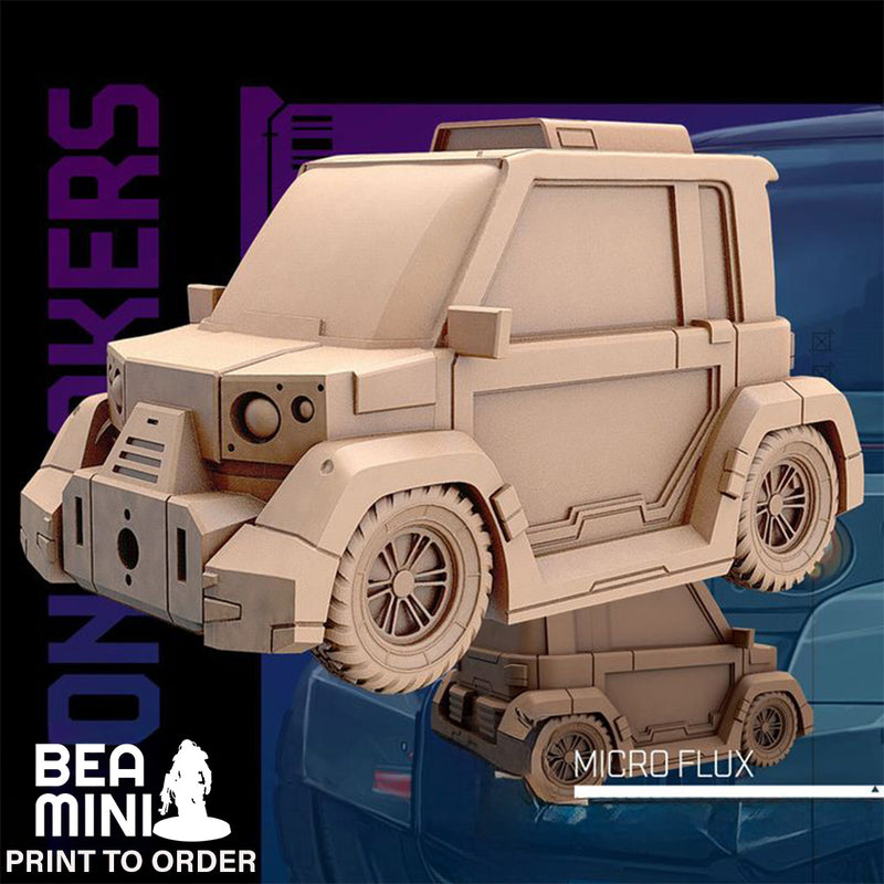 Micro Flux (Vehicle) | BeaMini Print to Order Miniatures