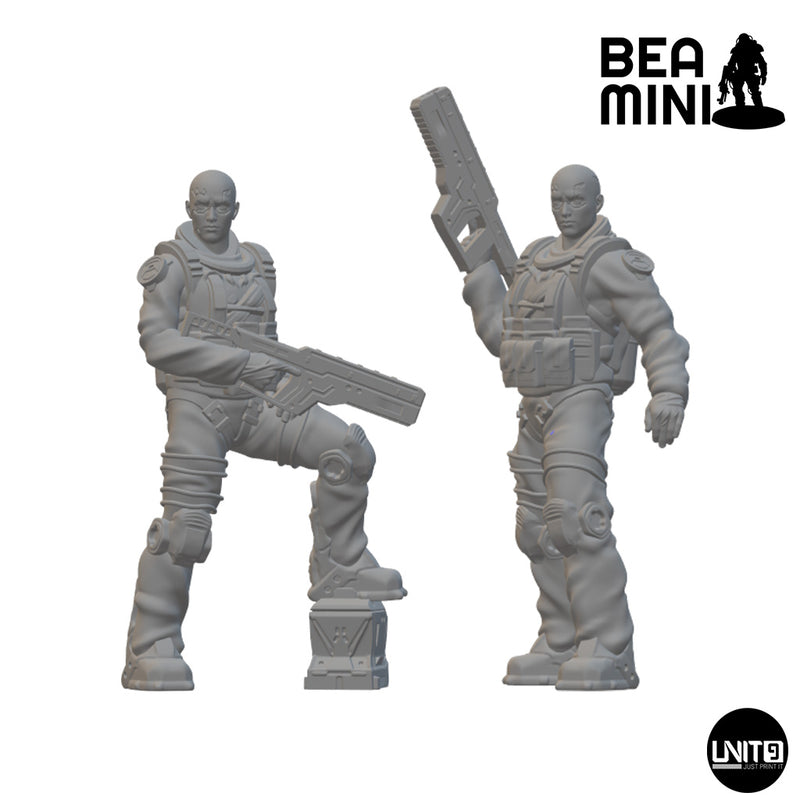 DRAKE Hazmat Unit | BeaMini Print to Order Miniatures