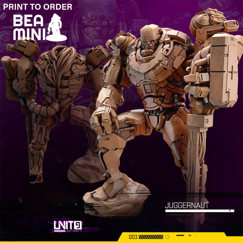 Juggernaut | BeaMini Print to Order Miniatures