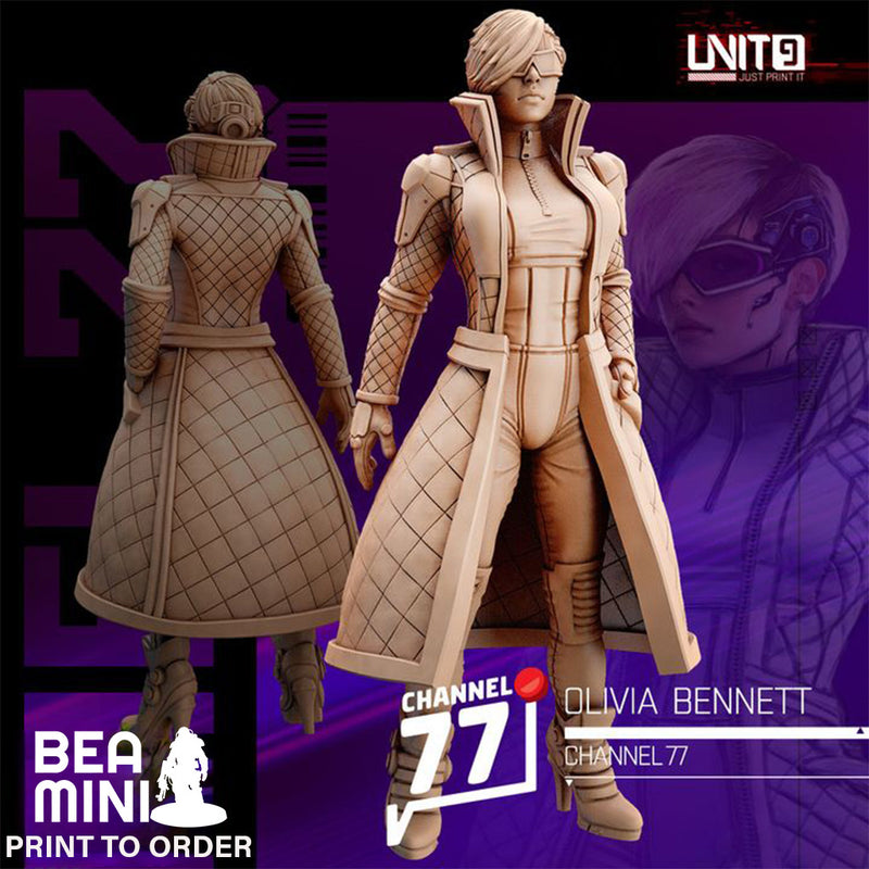 Olivia Bennett | BeaMini Print to Order Miniatures