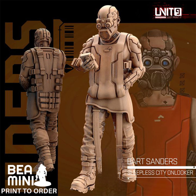 Bart Sanders | BeaMini Print to Order Miniatures