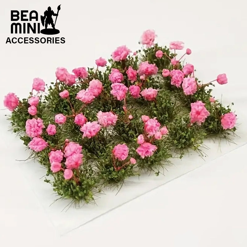 Bea Mini Basing Tufts - Pink Flowers 20 Tuft Pack