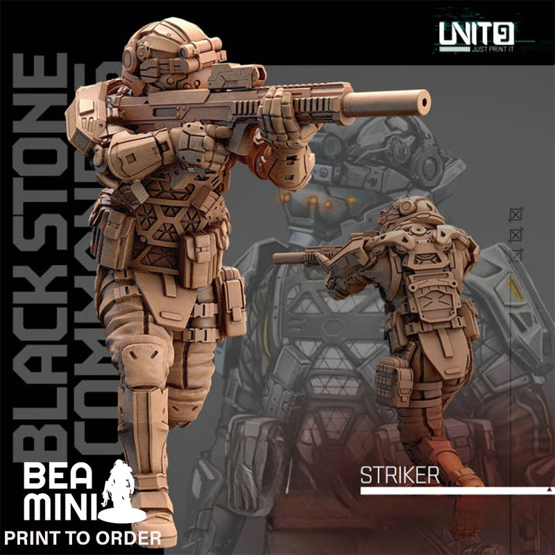 Striker | BeaMini Print to Order Miniatures