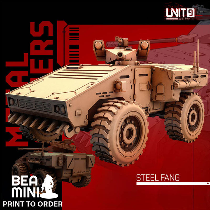 Steel Fang | BeaMini Print to Order Miniatures