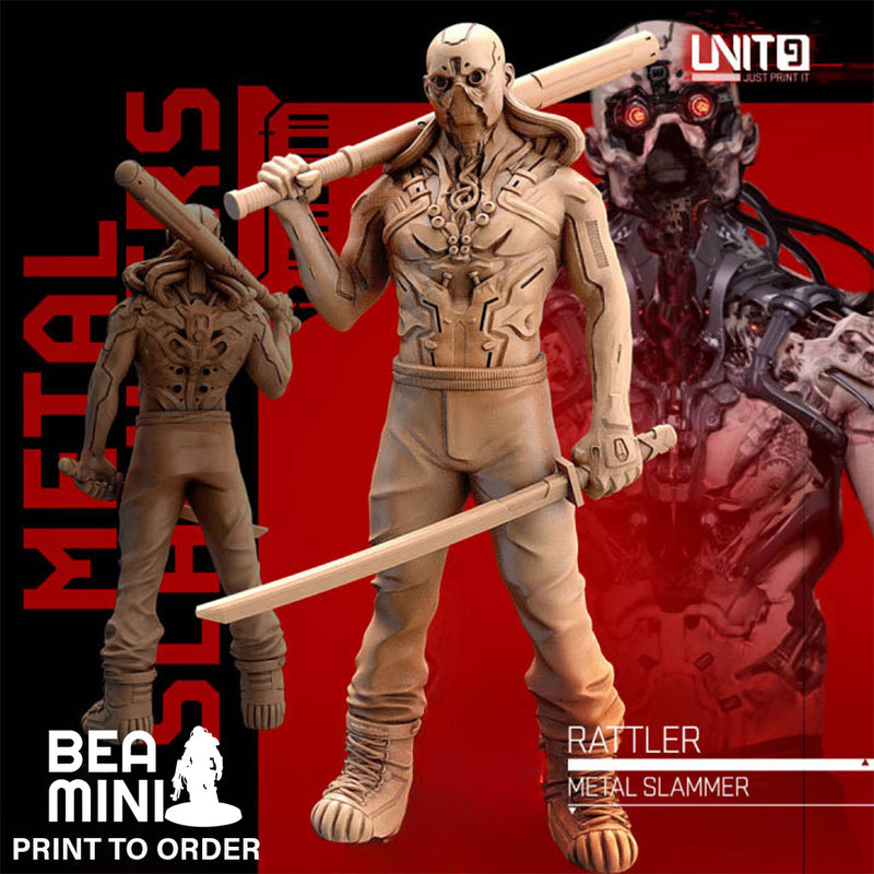 Rattler | BeaMini Print to Order Miniatures