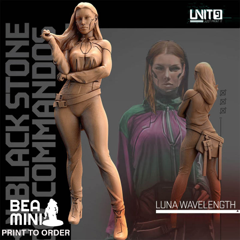 Luna | BeaMini Print to Order Miniatures