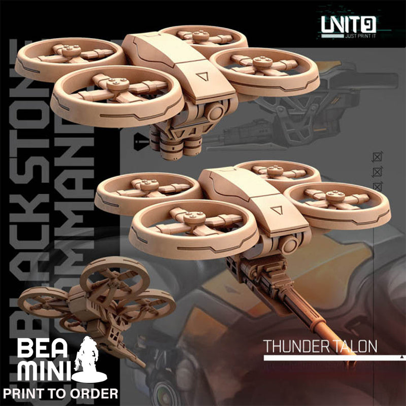 Thunder Talon Drone | BeaMini Print to Order Miniatures