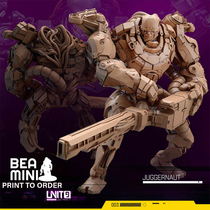 Juggernaut | BeaMini Print to Order Miniatures