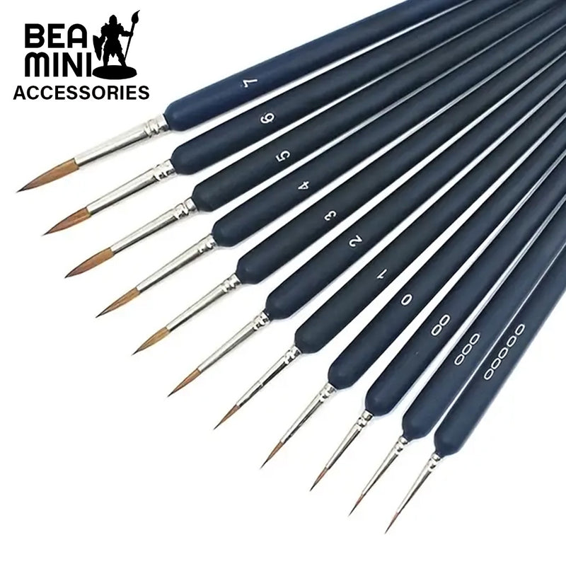 Bea Mini Tools: 11pcs Hook Line Pen Art Detail Brush Set