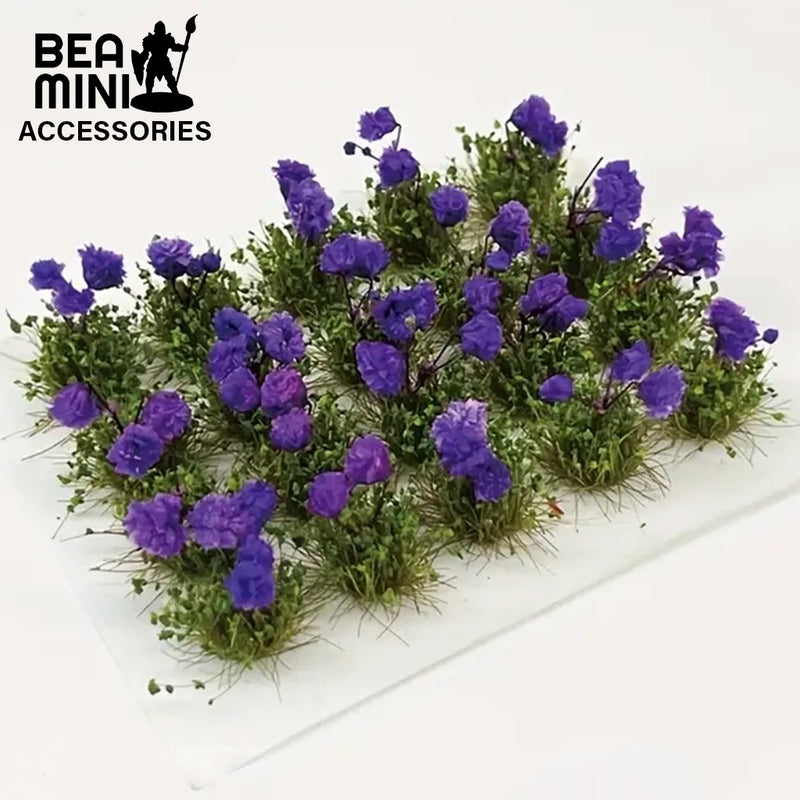 Bea Mini Basing Tufts - Purple Flowers 20 Tuft Pack