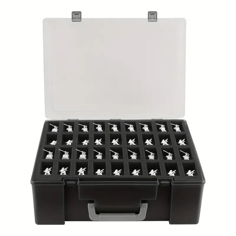 108 Slot Protective Miniatures Case - Black