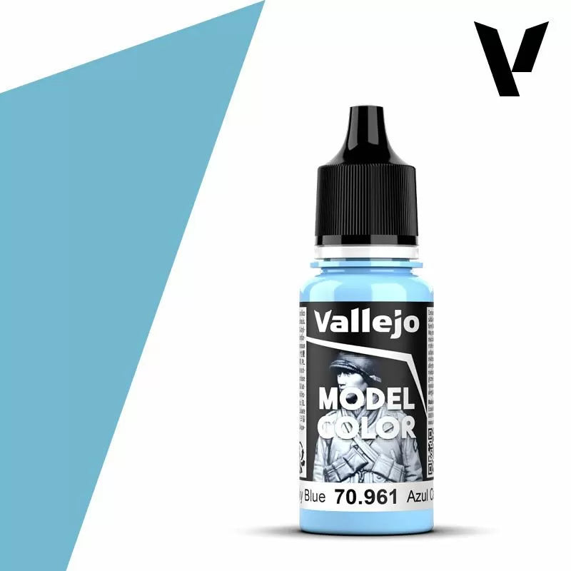 Vallejo - Model Colour - Sky Blue (Single Bottle 18ml)