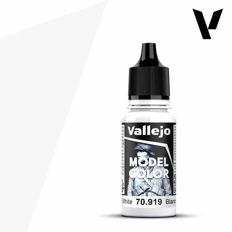 Vallejo Model Colour - Cold White (Single Bottle 18ml)